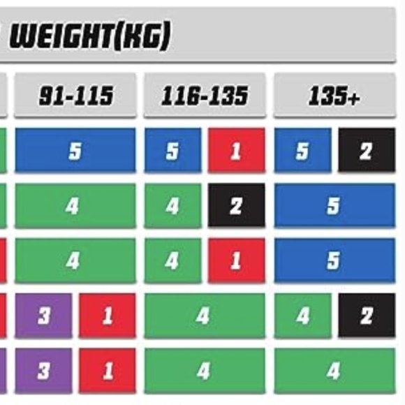 **NIP** Power Guidance Pull Up Band Black - Picture 3 of 3